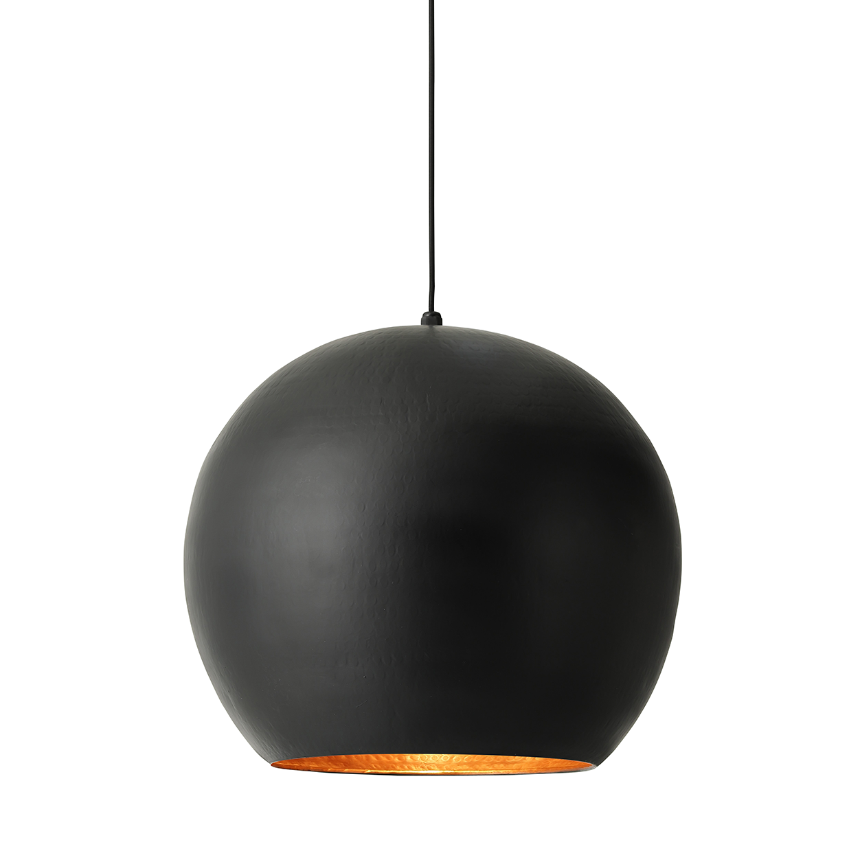 Sort Kobber Balilampe